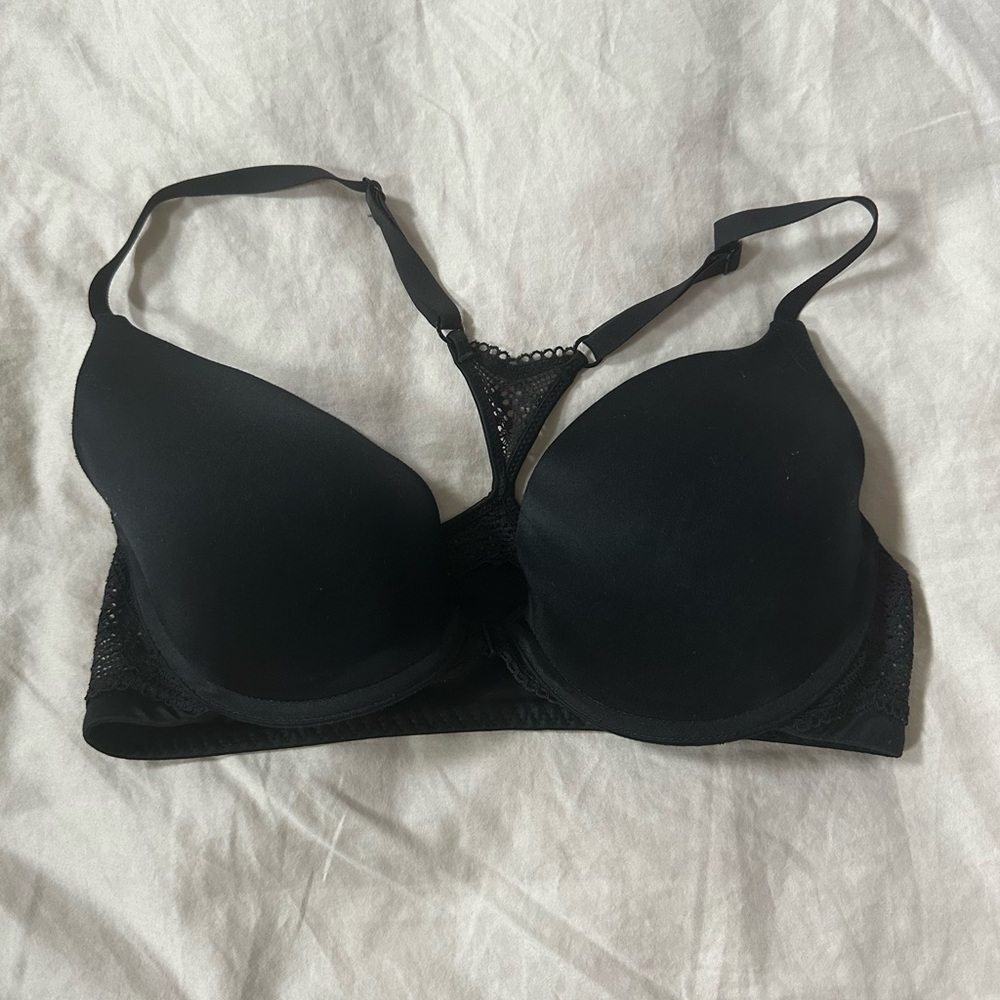 maidenform black racer back bra - size 34C